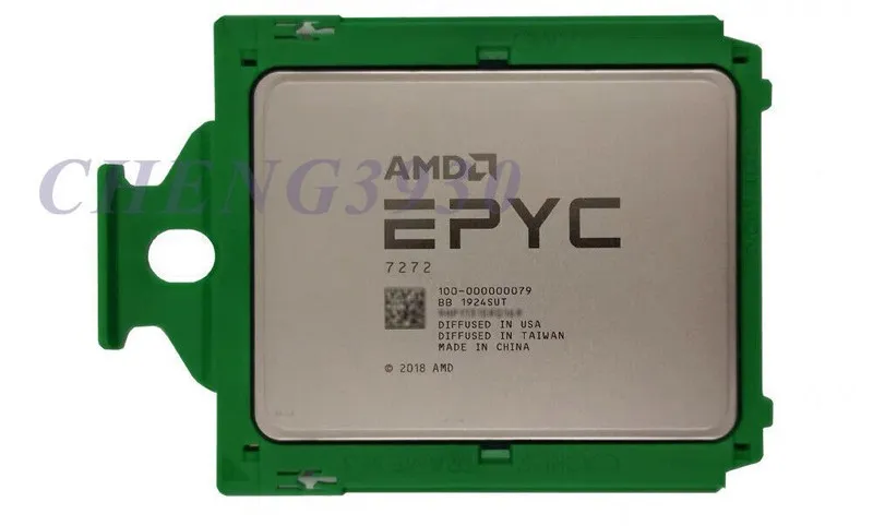 Процессор AMD EPYC 7272 cpu processor 12 core 24 threads 2.9GHZ up to 3.2GHZ 120