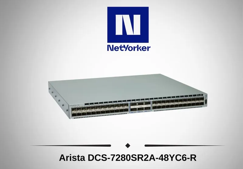 Трансивер Arista DCS-7280SR2A-48YC6-R 48x 10G/25G SFP28 6x 40G/100G QSFP28 Switc