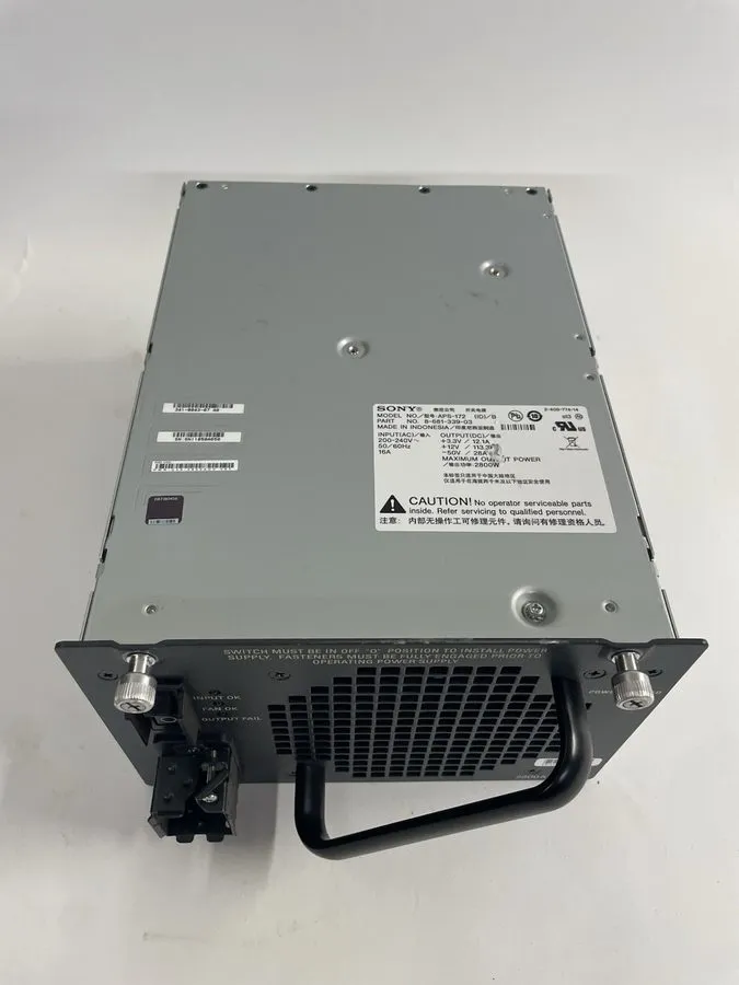 Блок питания Sony APS-172 8-681-339-02 2800W Power Supply Cisco Catalyst 4500 Sw