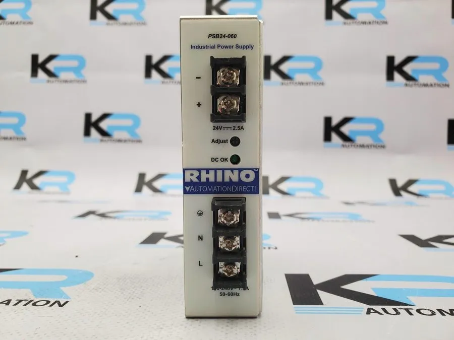 Блок питания Rhino PSB24-060 24VDC 2.5A 60W DIN Rail Power Supply AutomationDire