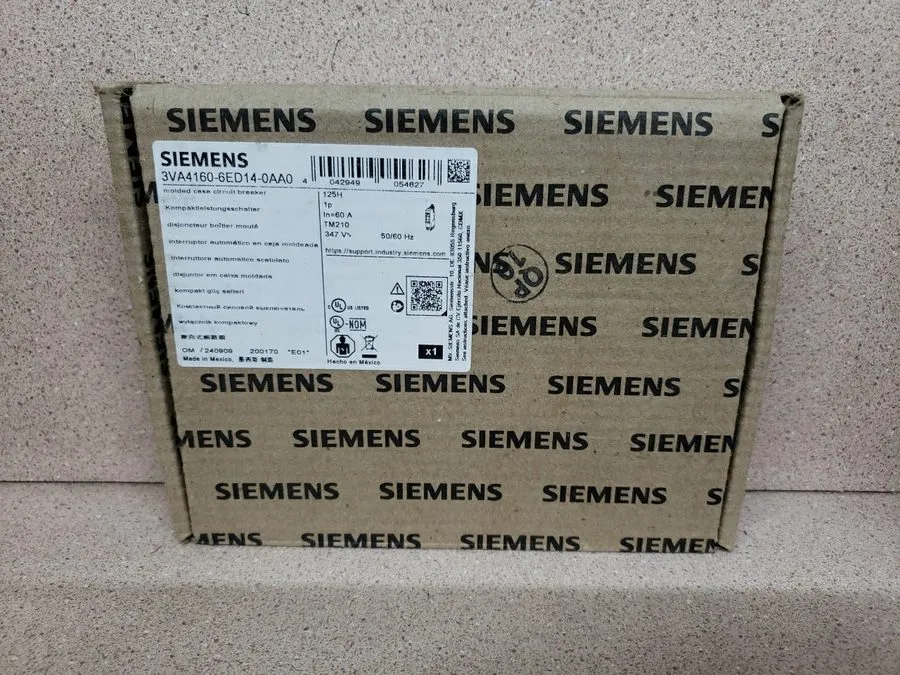 Автоматический выключатель 1 Siemens circuit breaker 3VA4160-6ED14-0AA0