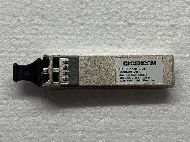 Трансивер Gencom EX-SFP-10GE-ZR Juniper Compatible 10GBase-ZR SFP+ 1550nm