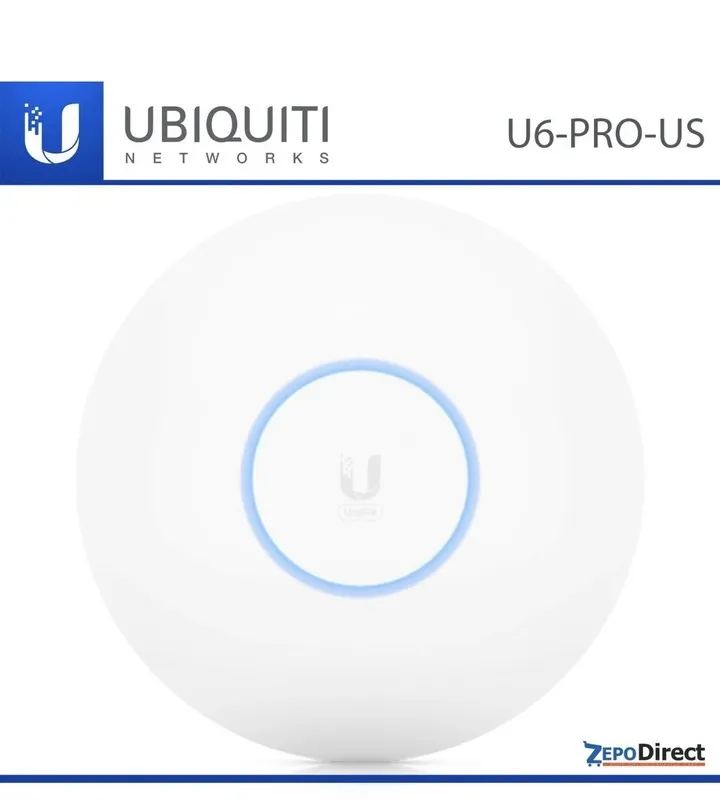 Точка доступа Wi-Fi U6-PRO-US Ubiquiti WiFi 6 Pro Dual-Band Networks Access Poin