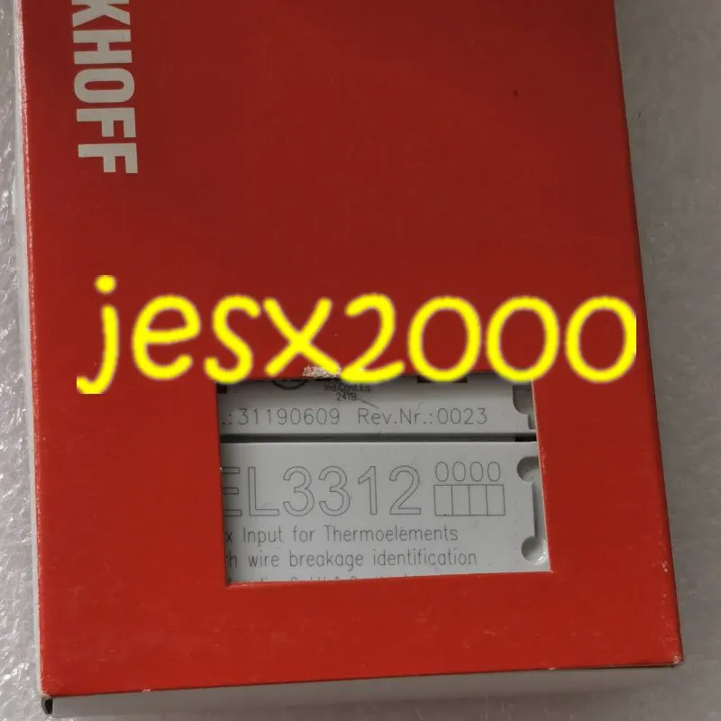 Модуль ввода-вывода 1PC Original BECKHOFF EL3312