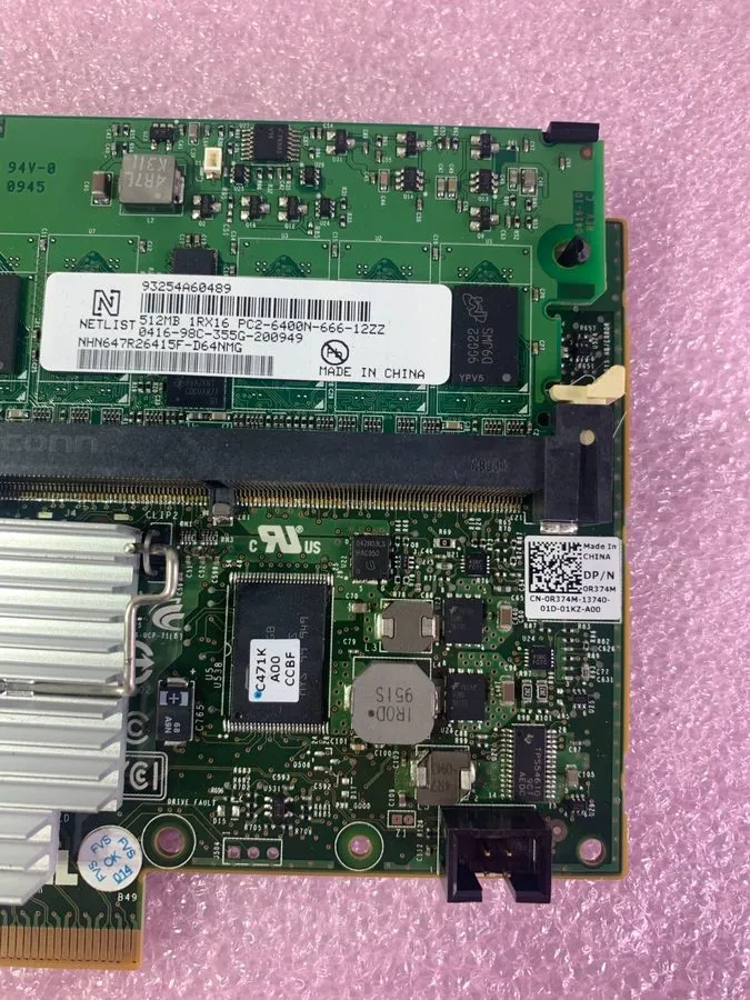 Контроллер Dell R374M PERC H700 6Gbps SAS RAID Controller Card w/ 512mb Cache