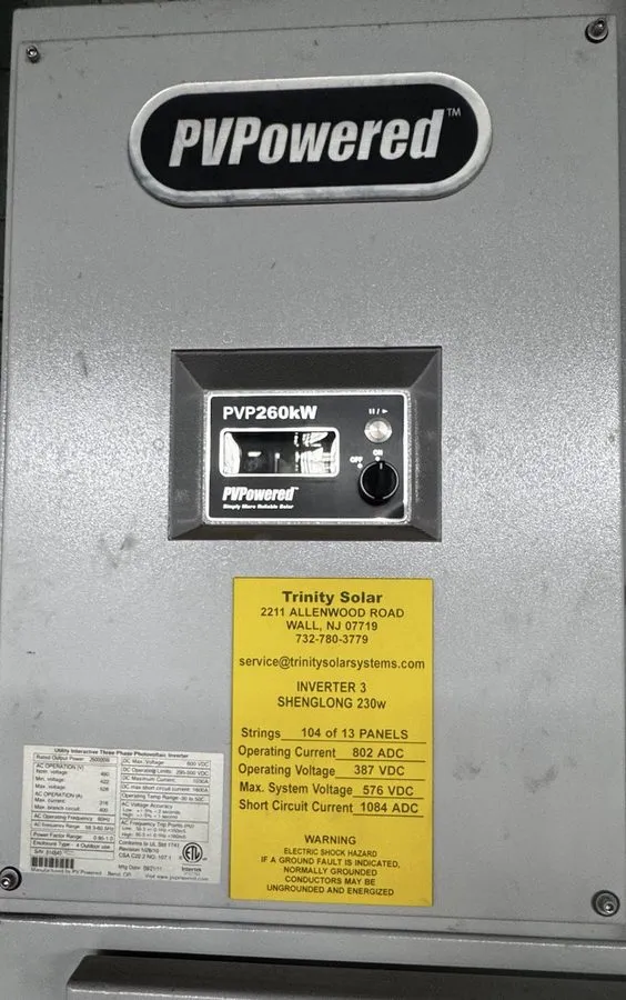 Инвертор PV Powered 260kW Commercial Solar Inverter PVP260kW 480V 3PH Grid-Tie 6 — фото лота 1