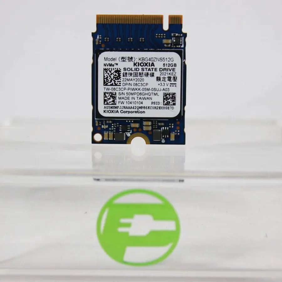 SSD-накопитель 512GB NVMe SSD M.2 2230 KIOXIA BG4 KBG40ZNS512G PCIe Gen3 Excelle