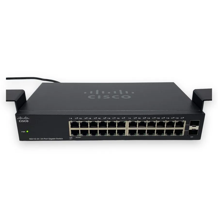 Коммутатор Cisco Compact 24-Port Gigabit Unmanaged Network Switch SG112-24