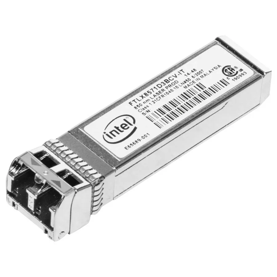 Трансивер Intel 10G 850nm 300M SFP+ Optical Transceiver Dell FTLX8571D3BCV-IT E6 — фото лота 1