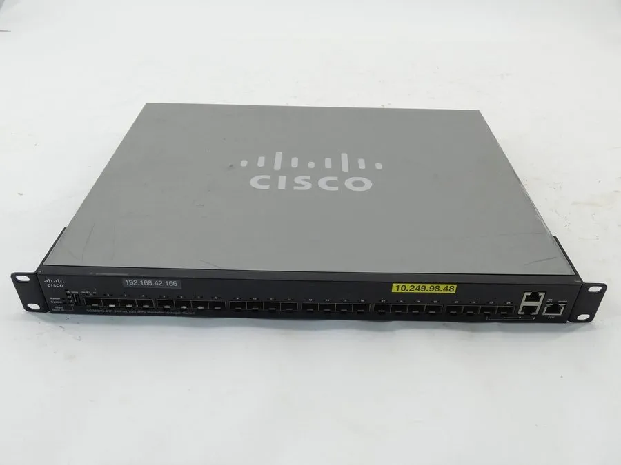 Коммутатор Cisco SG350XG-24F 24-Port 10G SFP+ Stackable Managed Ethernet Switch