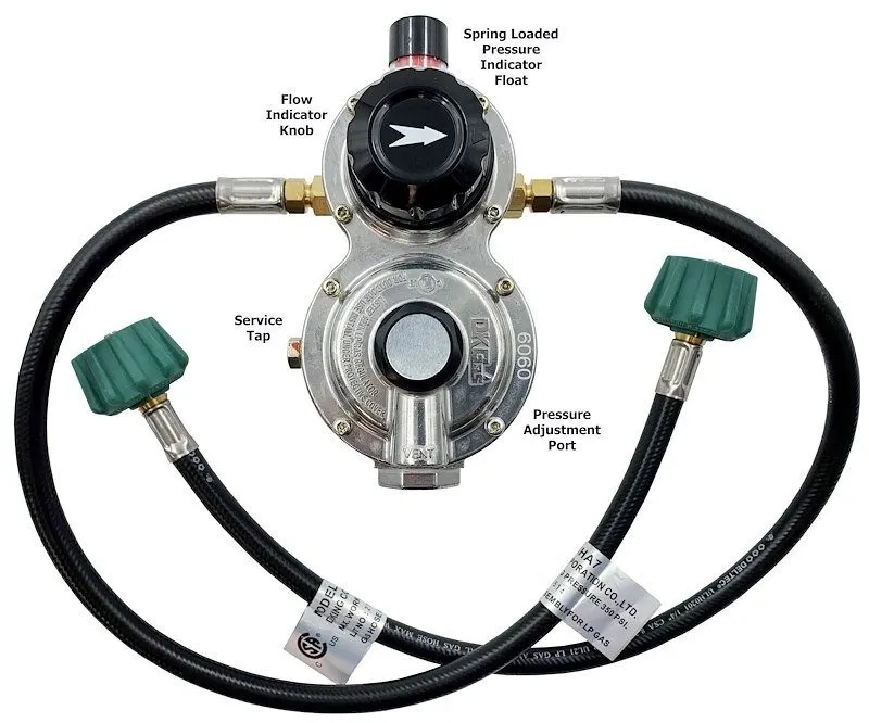 Трубопроводная арматура AP Products 028-606024 RV Auto Changeover Propane Gas Re