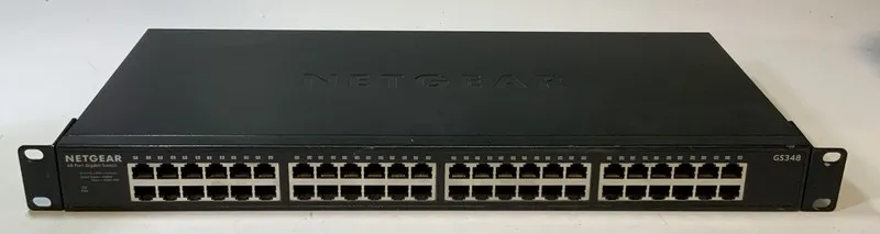 Коммутатор NETGEAR GS348 48-Port Gigabit Ethernet Unmanaged Rackmount Switch