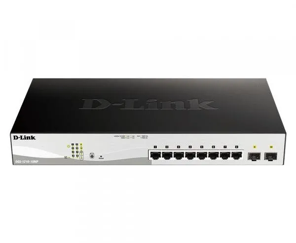 Коммутатор D-Link DGS-1210-10MP/E Switch — фото лота 1