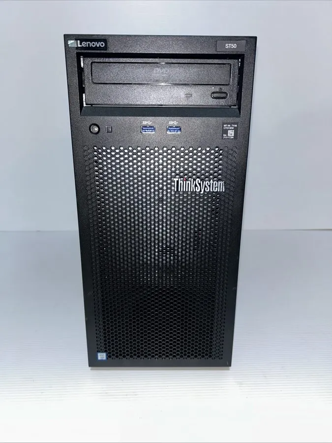 Сервер Lenovo Thinksystem ST50 Intel Xeon E-2176G 8GB ECC RAM 2TB Enterprise HDD