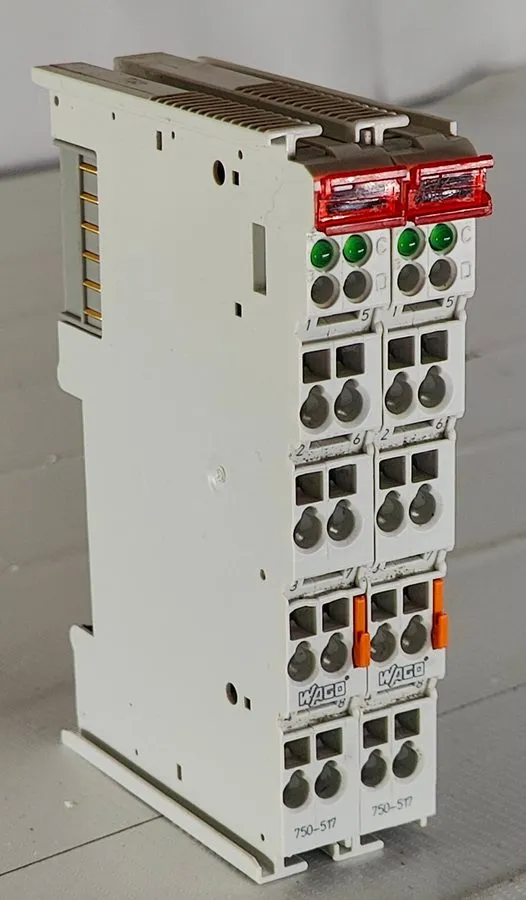 Модуль ввода-вывода Wago 750-517 relay output module 200-250 VaC