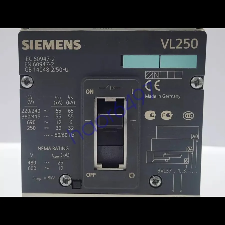 Автоматический выключатель Siemens Over-current Tripper Circuit Breaker 3VL9325-