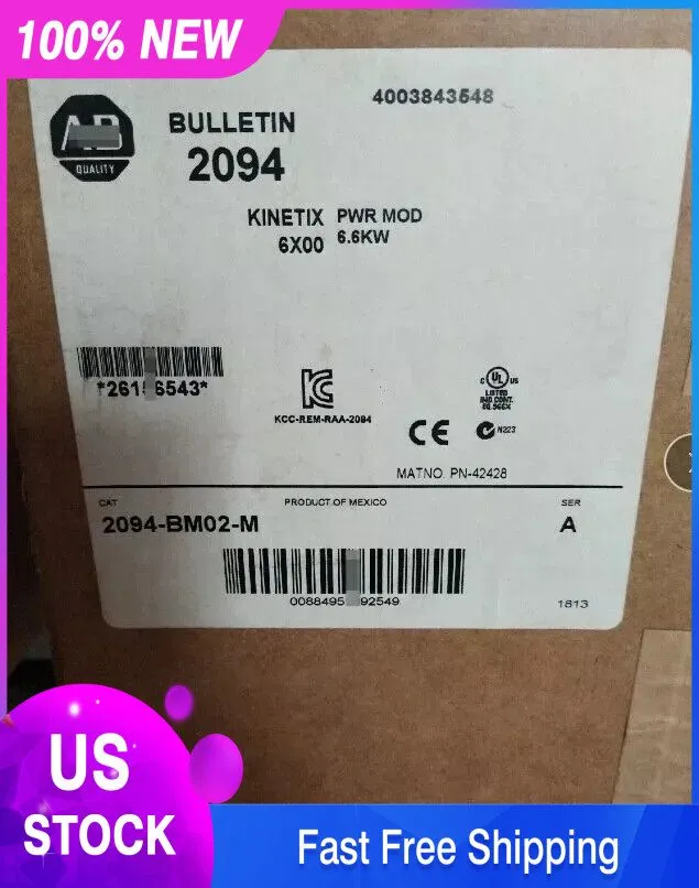 Сервопривод Allen-Bradley 2094-BM02-M Kinetix 6500 15A Servo Axis Power