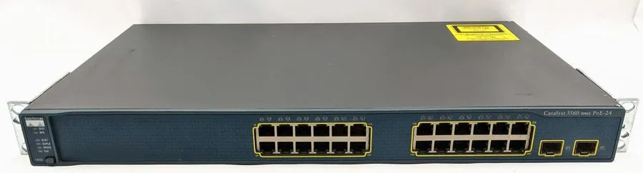 Коммутатор Cisco Catalyst WS-C3560-24PS-S 24-Port 10/100 POE Fast Ethernet Switc