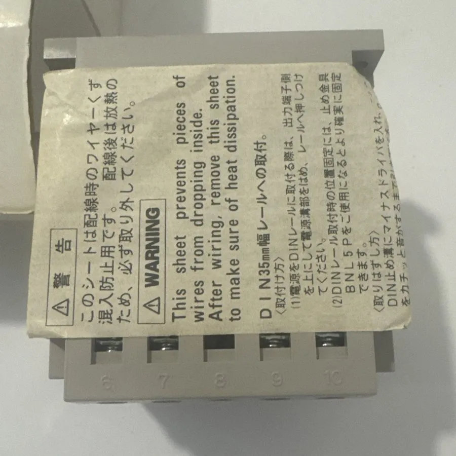 Блок питания IDEC PS5R-D24 24VDC 2.1A 50W DIN Rail Switching Power Supply — фото лота 2