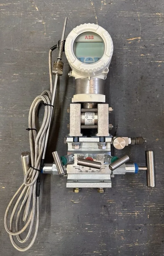 Датчик давления ABB 266 Pressure Transmitter RS485 Modbus 800inH2O 1500 PSI — фото лота 1