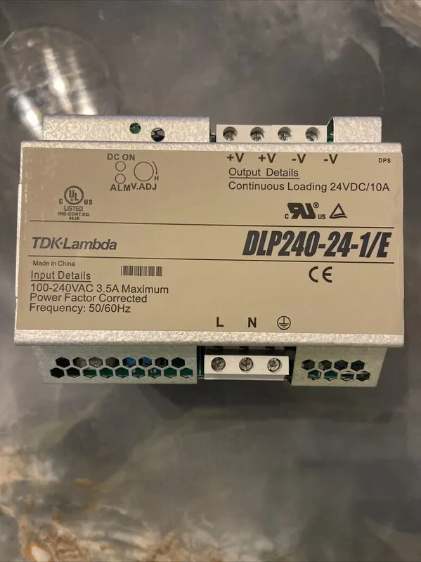 Блок питания TDK-Lambda DPP240-24-1 DIN Rail Power Supply 24VDC 10A 240W AC-DC