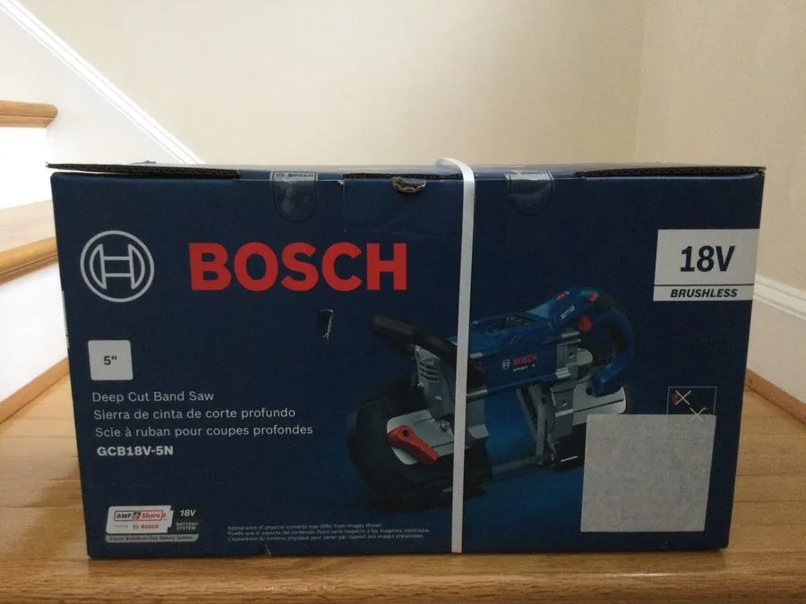 Оборудование ЧПУ BOSCH GCB18V-5N 18v 5" Deep Cut Portable Band Saw Tool Only — фото лота 1