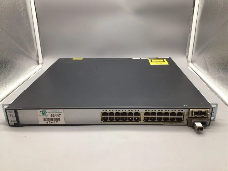 Коммутатор Cisco Catalyst 3750E WS-C3750E-48TD-S 48 Port Gigabit Switch 2 10Gb o