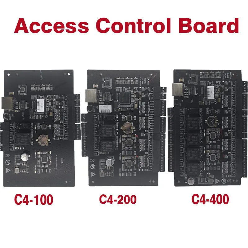 Оборудование видеонаблюдения Zkteco C4-100/200/400 TCP/IP Door Lock Security Acc