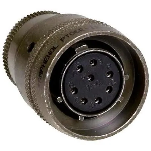 Разъём AMPHENOL INDUSTRIAL PT06E-12-8S Circular Connector, PT Series, MIL-DTL