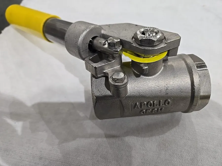 Клапан Apollo Stainless Steel Ball Valve 1" 76-505-01A Spring Deadman Lever [A3B — фото лота 2