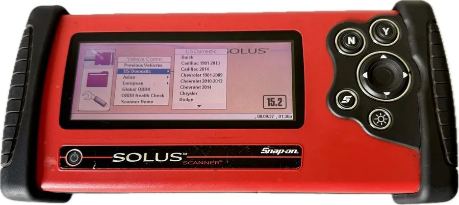Диагностический сканер Snap on Solus Diagnostic Car Scanner EESC310 Version 15.2