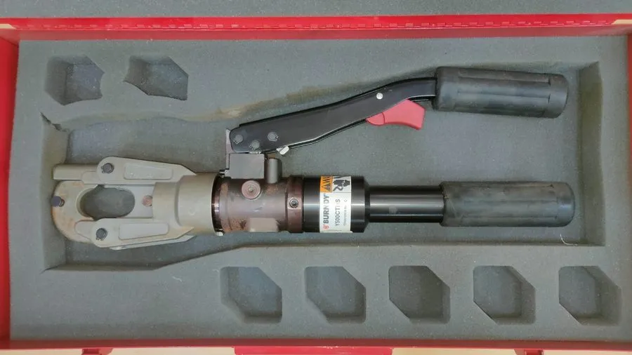 Электрооборудование burndy Y500CTHS 6T manual hydraulic clamp