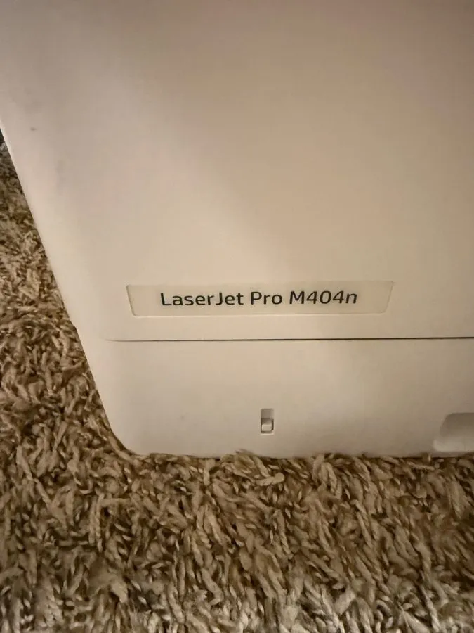 Лазерный принтер HP LaserJet Pro M404n Monochrome Laser Printer 214 Page Count