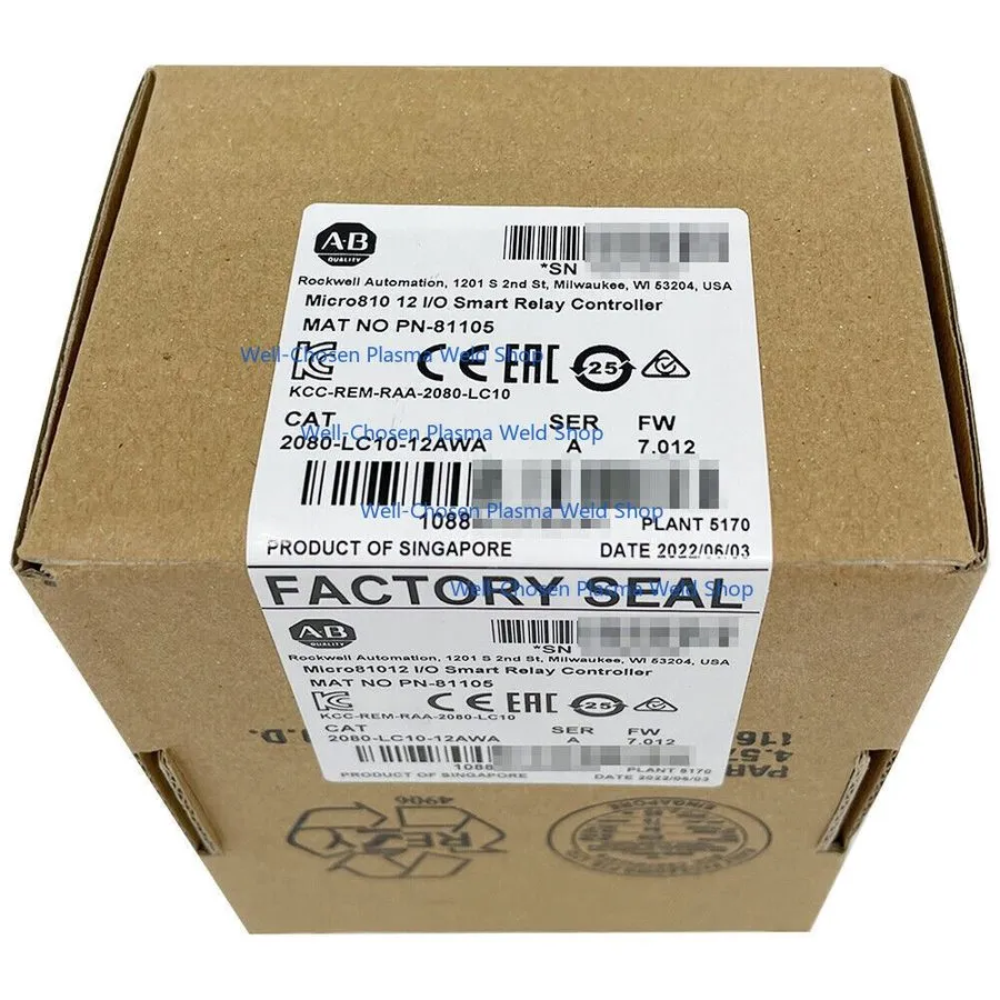 ПЛК Allen-Bradley 2080-LC10-12AWA Smart Relay Controller 100-240VAC