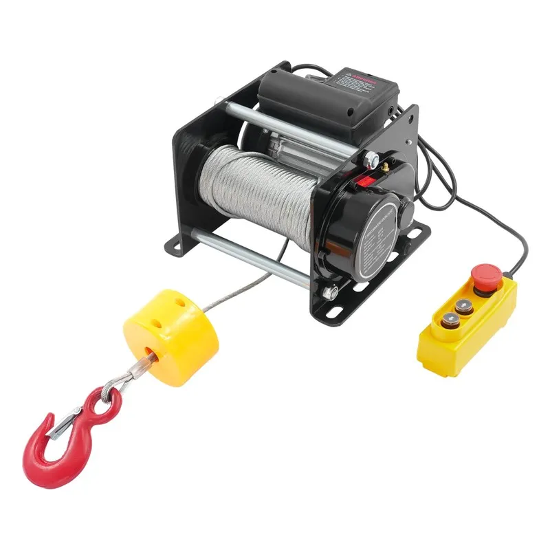 Таль Electric Hoist Winch Wired Electric Lifting Hoist & Remote Control 400kg/88