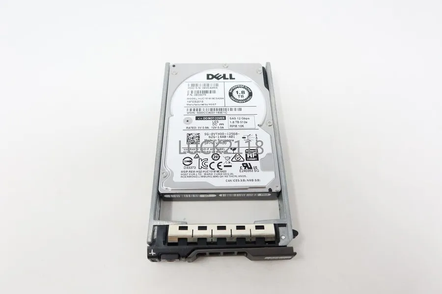 Жёсткий диск Dell VTHDD 1.8TB 10K 12G 128MB 2.5in SAS 0VTHDD Hard Drive HDD