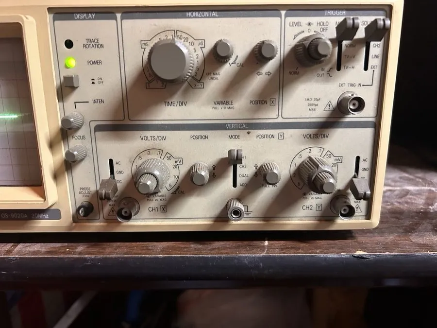 Осциллограф Goldstar OS-9020A Oscilloscope Two-Channel