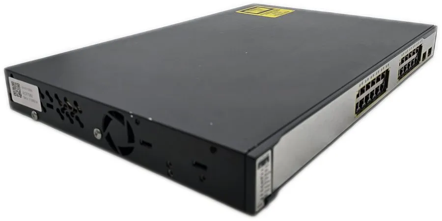Коммутатор Cisco Catalyst (WS-C3750-24PS-S) POE 24-Ports Rack-Mountable Switch