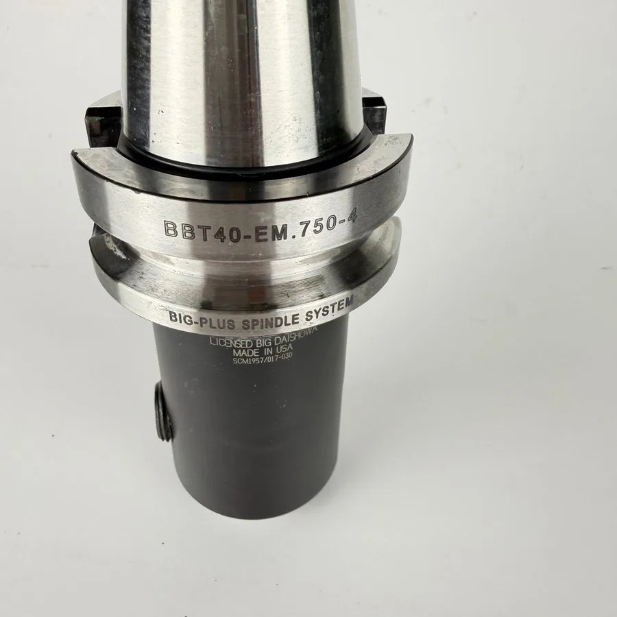 Режущий инструмент BIG-PLUS BBT40-EM.750-4 End Mill Holder BBT40 BT40 Big Plus T — фото лота 1