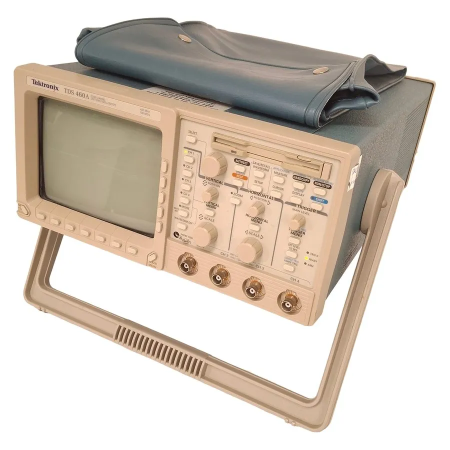 Осциллограф Tektronix TDS460A Digitizing Oscilloscope 4-Channel, 400MH/z Dim Dis