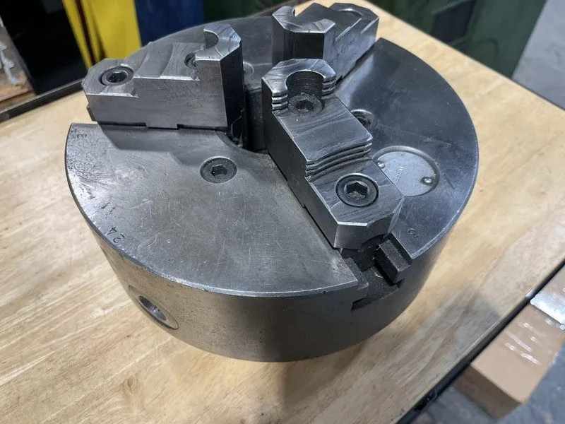 Режущий инструмент Cushman 1036E3 Lathe Chuck 10” 3 Jaw — фото лота 1