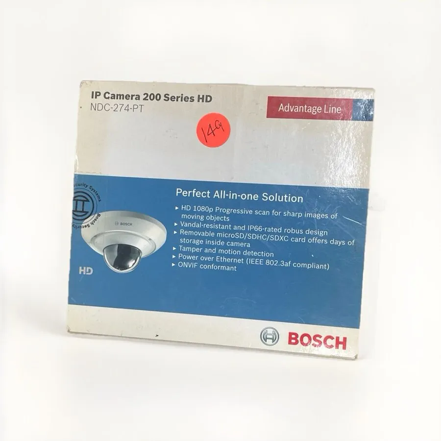 Камера Bosch NDC-274-PT Mini IP Dome Camera 200 Series HD IP66 Rated — фото лота 1