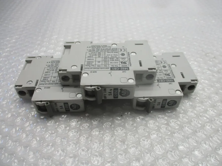 Автоматический выключатель ALLEN BRADLEY 1492-CB1 G050 SER.B BREAKER 1POLE 5AMP 