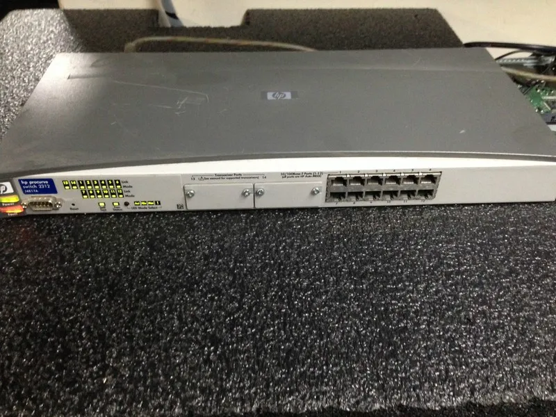 Коммутатор HP J4817A PROCURVE SWITCH 2312 12 PORT NETWORK SWITCH