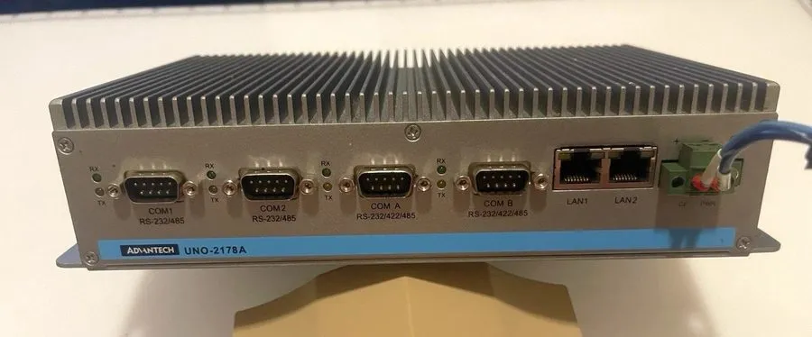Advantech UNO-2178A Fanless Industrial Mini PC Intel Atom Windows XP CF