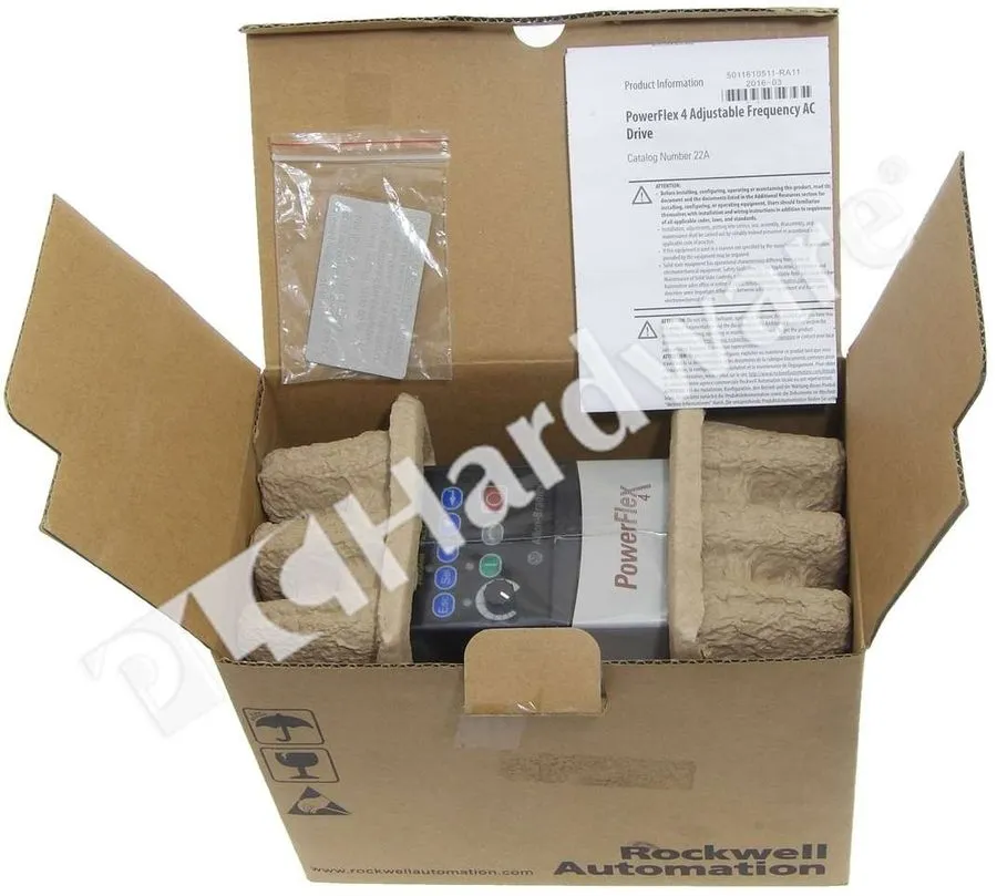 Частотный преобразователь 22A-V2P3N104 Allen Bradley PowerFlex 4 0.4KW 0.5HP AC