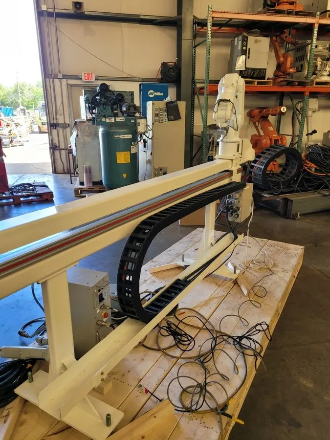 Робот Yaskawa Motoman HP3JC Industrial Robot with NX100 Controller — фото лота 1