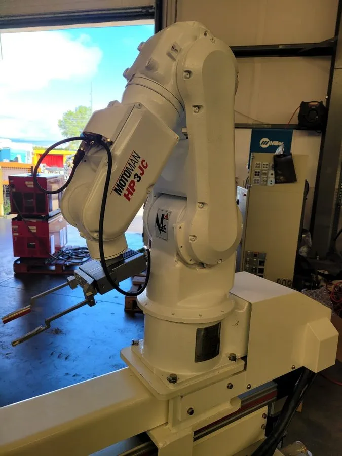 Робот Yaskawa Motoman HP3JC Industrial Robot with NX100 Controller — фото лота 2