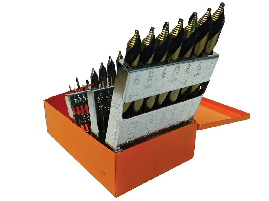 Режущий инструмент Knkut 29KK10 Stepped Split Point Drill Bit Set it Set — фото лота 1