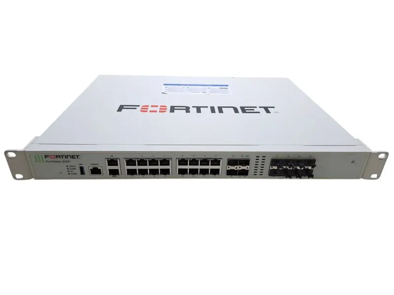 Межсетевой экран Fortinet FortiGate 200F FG-200F Firewall Appliance 1U Rackmount
